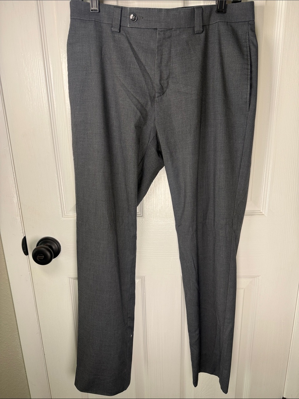 Calvin Klein Men's Dress Pants - Charcoal Gray 32x30
